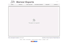 Tablet Screenshot of marwartents.com